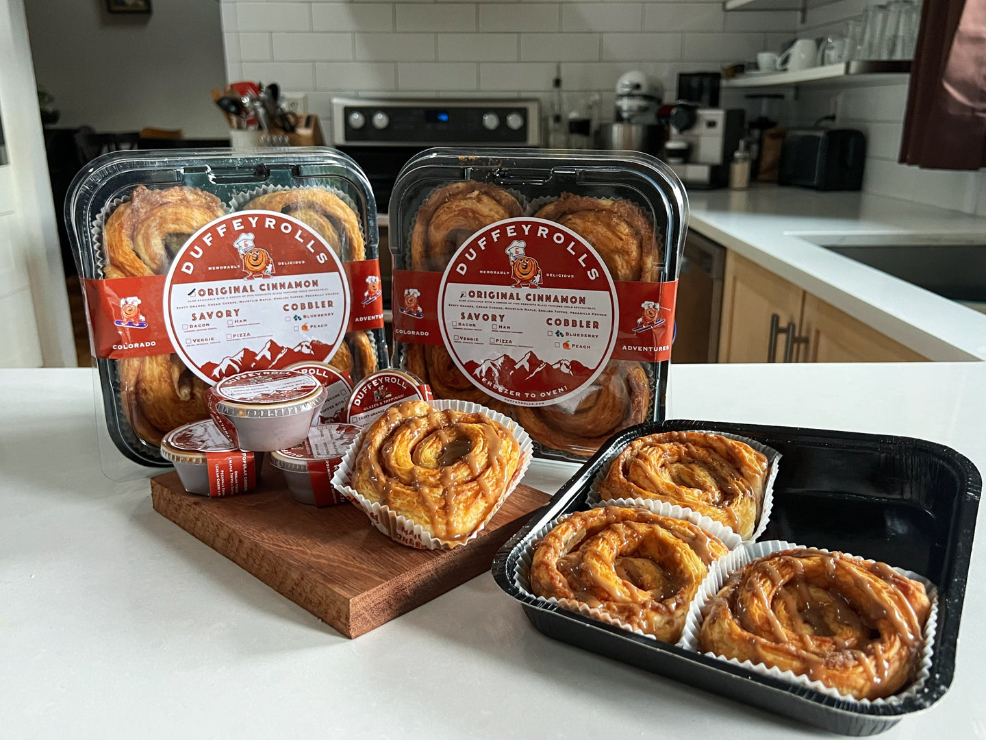 One Dozen Mountain Maple Cinnamon Rolls
